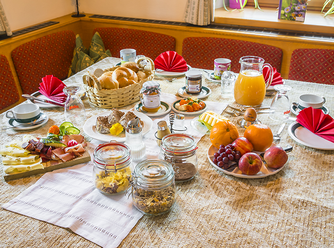 Prima colazione in fattoria