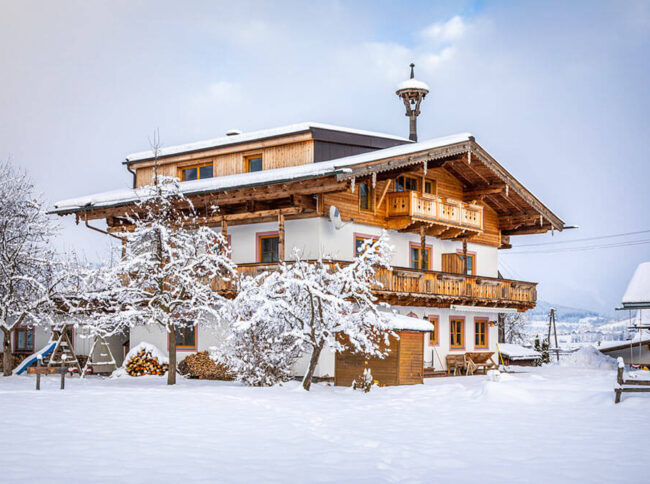 Winterzeit am Bauernhof im Salzburgerland